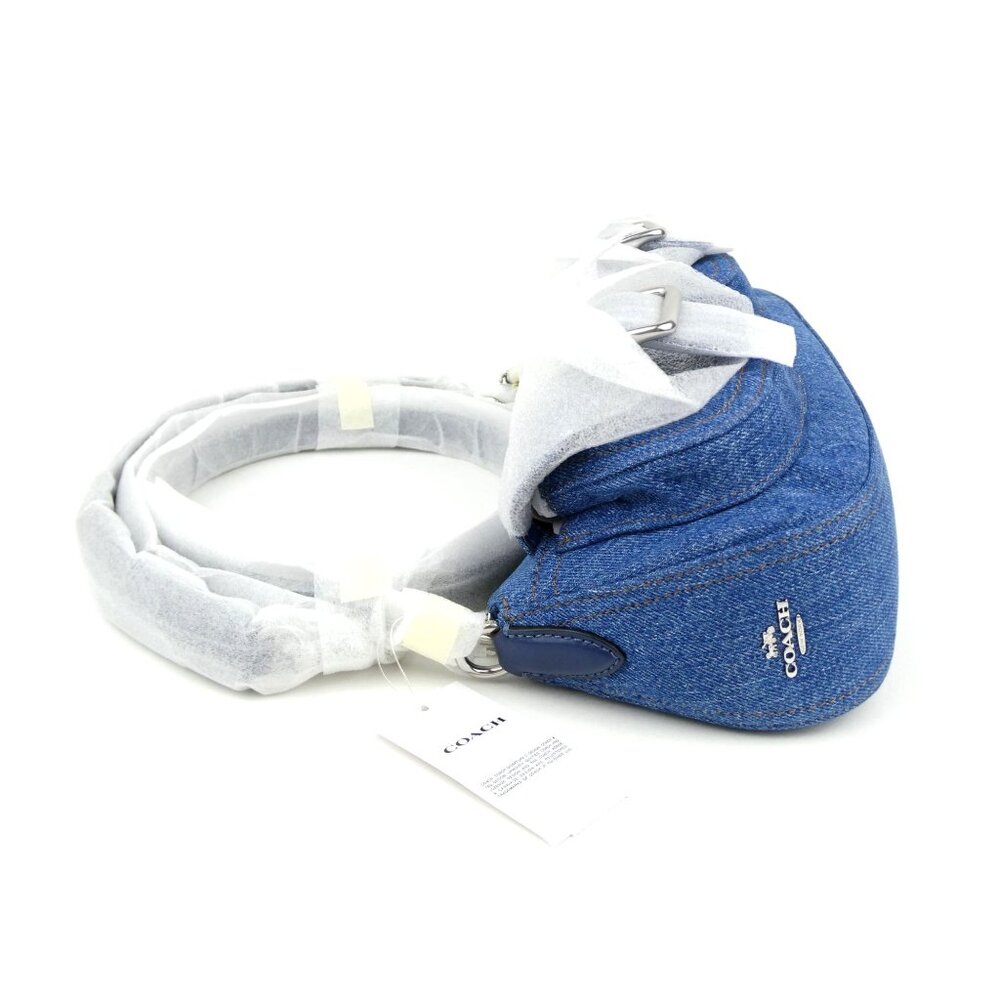 Coach Indigo Denim Ashton Shoulder Bag CAK44 NWT - Picture 3 of 11